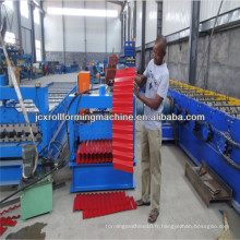 Machine de fabrication de feuilles de toit en acier inoxydable à couleur automatique, JCX-A4